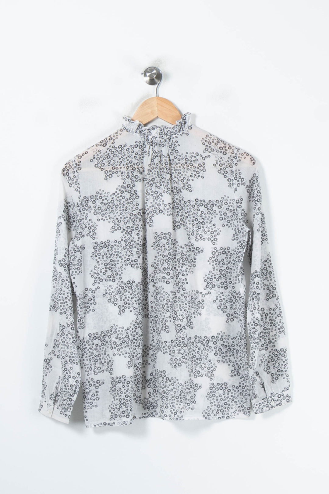 Blouse Blanche et Noire - Taille M/38 de la marque Caroll | PARAD65594 - Vendu par Paradigme - Image 4