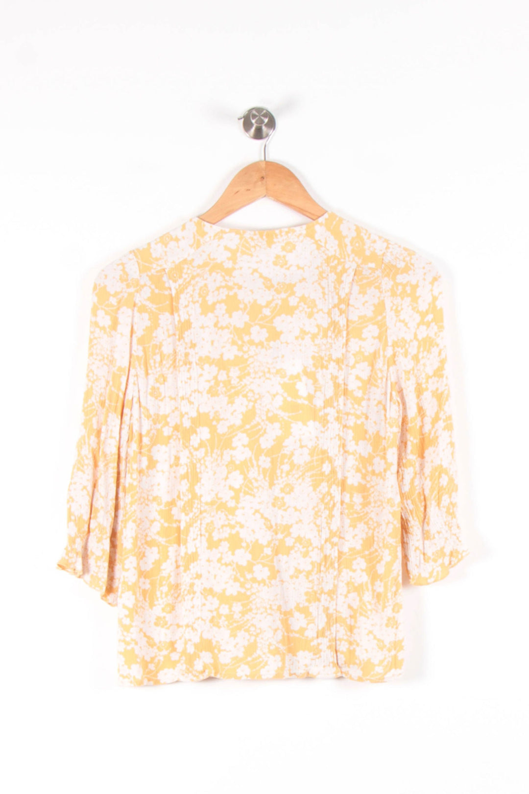 Blouse Jaune et Blanche - Taille XS/34 de la marque Des petits hauts | PARAD65603 - Vendu par Paradigme - Image 4