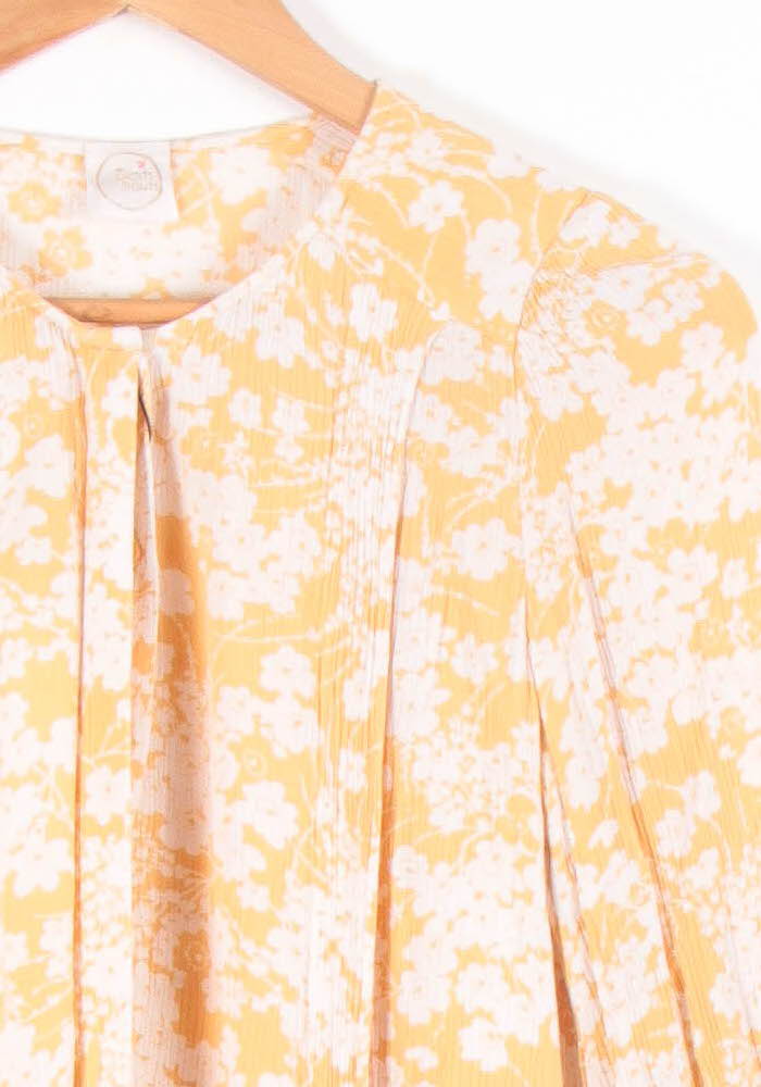 Blouse Jaune et Blanche - Taille XS/34 de la marque Des petits hauts | PARAD65603 - Vendu par Paradigme - Image 3