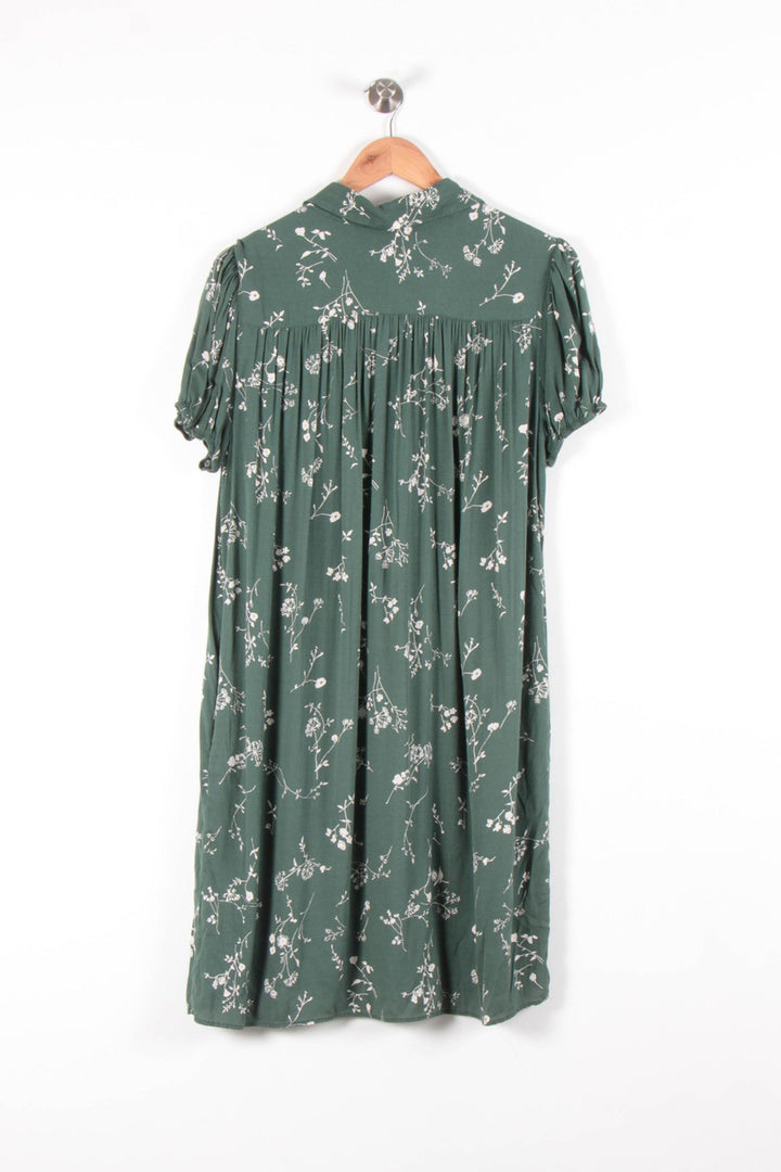 Robe Chemise Verte et Blanche - Taille M/38 de la marque Samsoe Samsoe | PARAD65604 - Vendu par Paradigme - Image 4