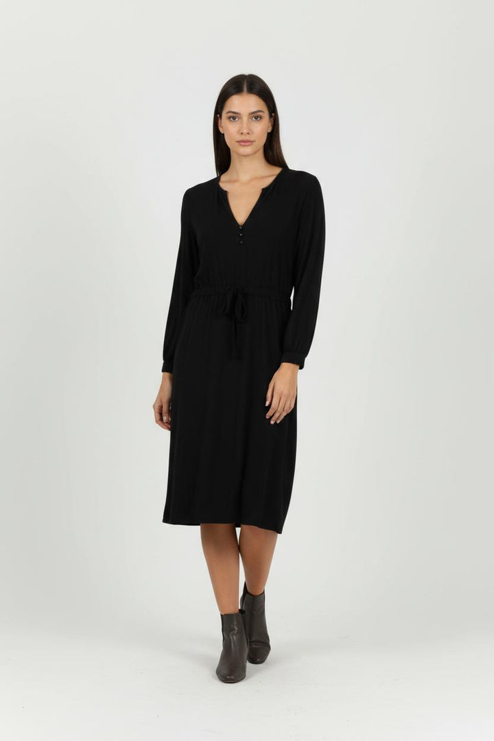 Robe Midi Noire - Taille XS/34 de la marque Des petits hauts | PARAD65605 - Vendu par Paradigme - Image 1