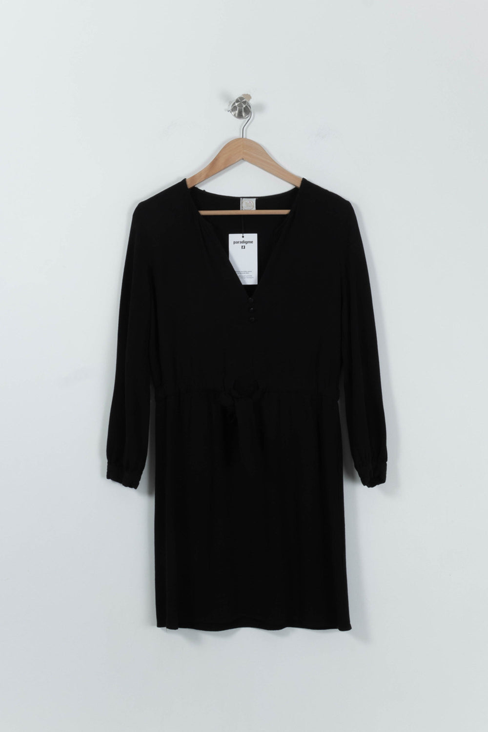 Robe Midi Noire - Taille XS/34 de la marque Des petits hauts | PARAD65605 - Vendu par Paradigme - Image 2
