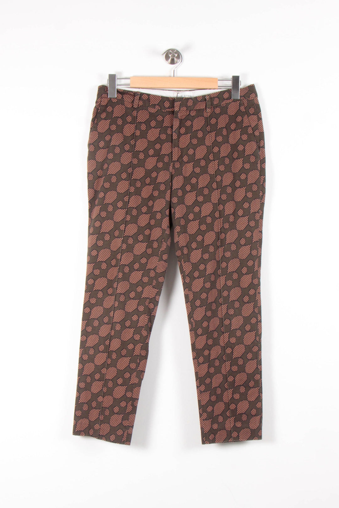 Pantalon Marron et Rose - Taille L/40 de la marque Chloé Stora | PARAD65607 - Vendu par Paradigme - Image 2
