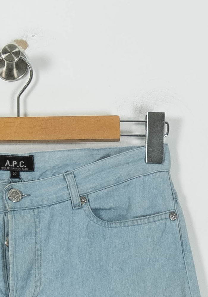 Jean Bleu Clair - Taille S/36 de la marque A.P.C. | PARAD65610 - Vendu par Paradigme - Image 3