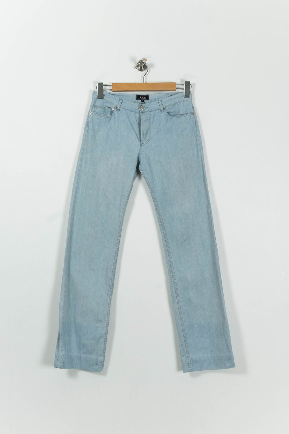 Jean Bleu Clair - Taille S/36 de la marque A.P.C. | PARAD65610 - Vendu par Paradigme - Image 2