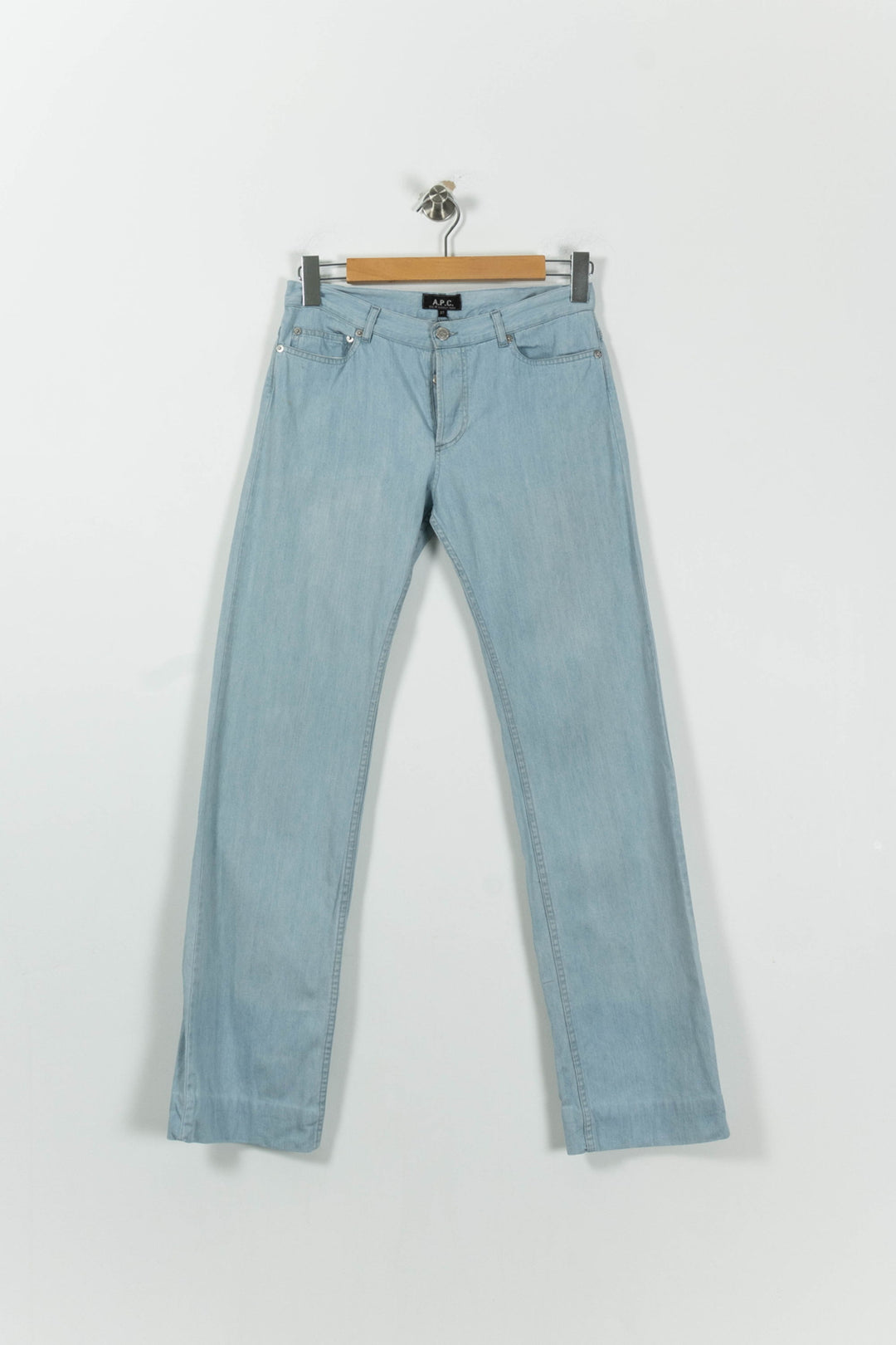 Jean Bleu Clair - Taille S/36 de la marque A.P.C. | PARAD65610 - Vendu par Paradigme - Image 2