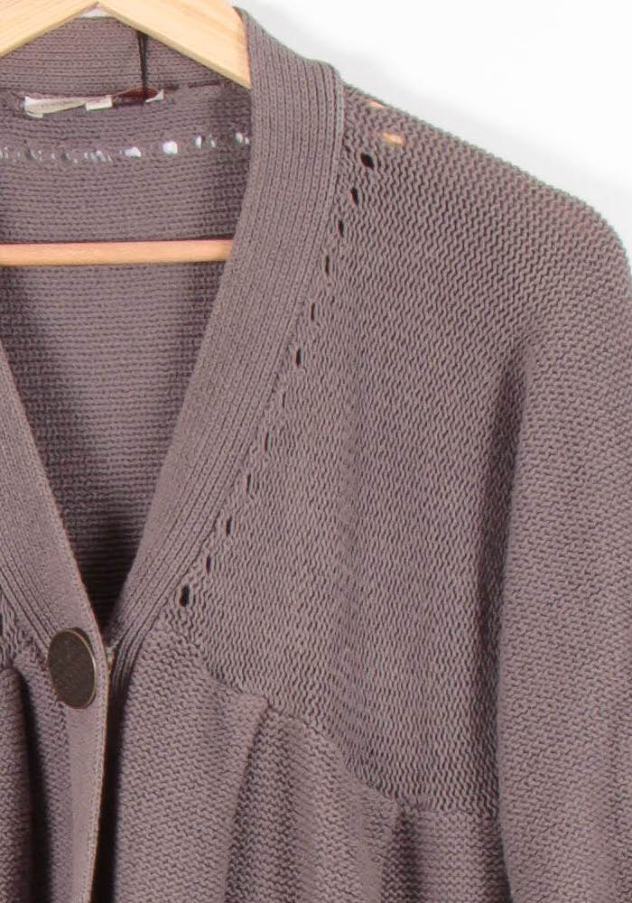 Cardigan Gris - Taille S/36 de la marque Maje | PARAD65618 - Vendu par Paradigme - Image 3