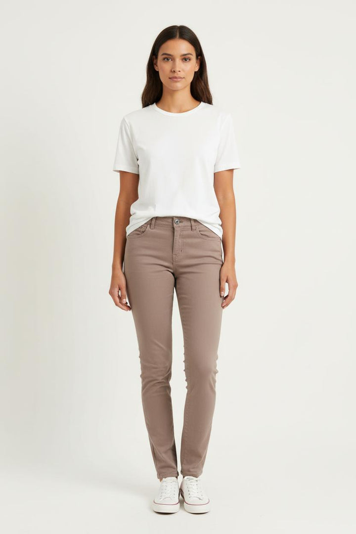 Jean Marron - Taille S/36 de la marque The Kooples | PARAD65621 - Vendu par Paradigme - Image 1