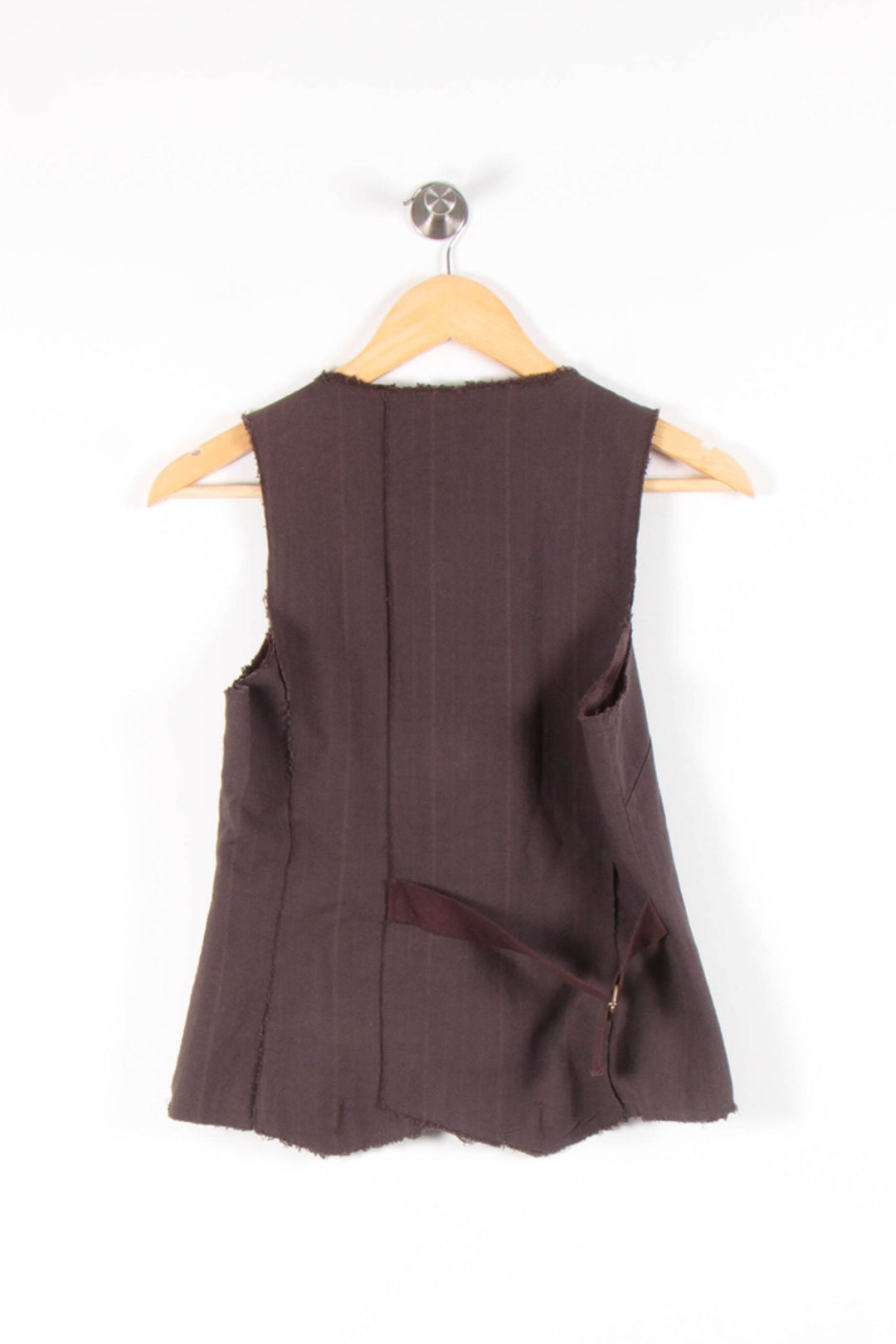 Gilet Marron - Taille S/36 de la marque IKKS | PARAD65623 - Vendu par Paradigme - Image 4