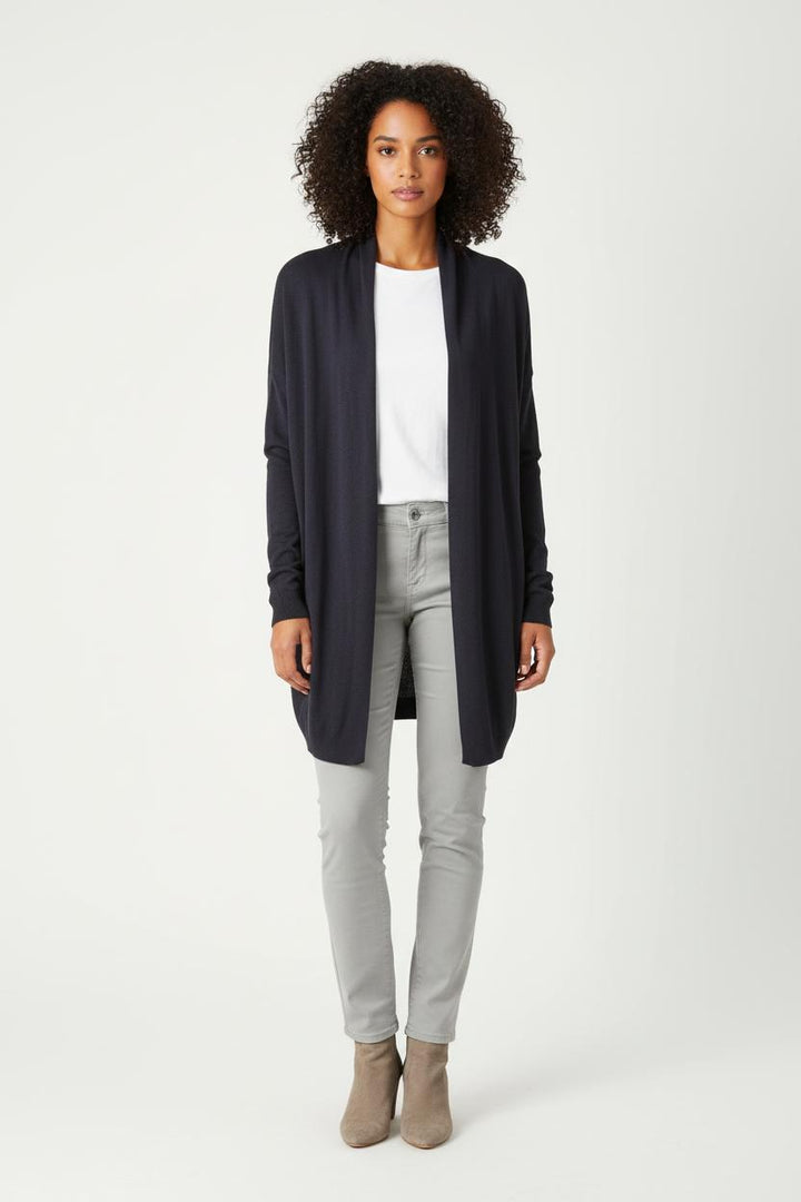 Cardigan Violet - Taille L/40 de la marque La Fée Maraboutée | PARAD65628 - Vendu par Paradigme - Image 1