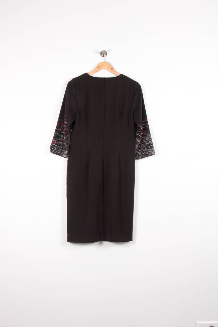 Robe Noire et Grise - Taille L/40 de la marque La Fée Maraboutée | PARAD65634 - Vendu par Paradigme - Image 4