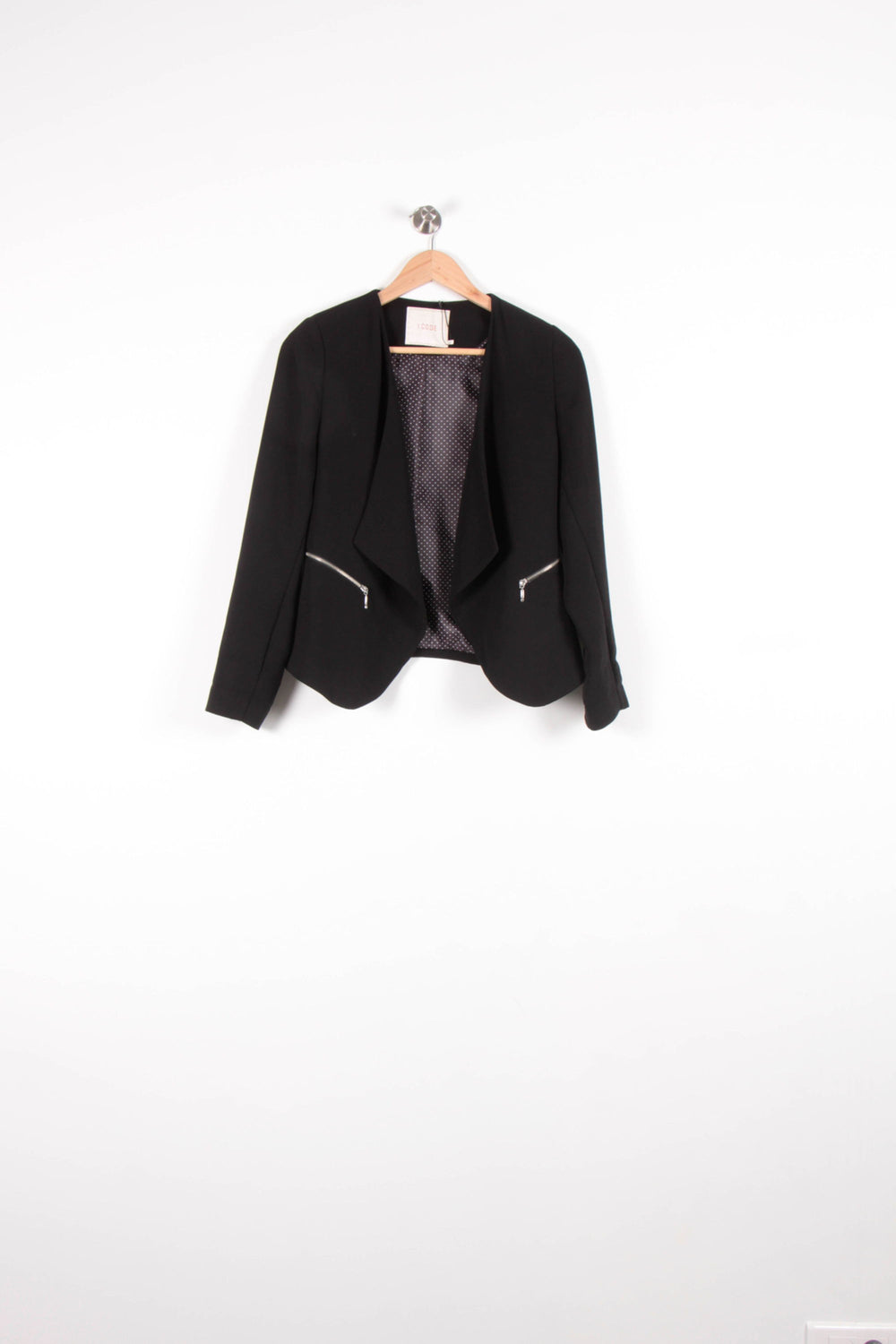 Blazer Noir - Taille S/36 de la marque I.Code | PARAD65635 - Vendu par Paradigme - Image 2
