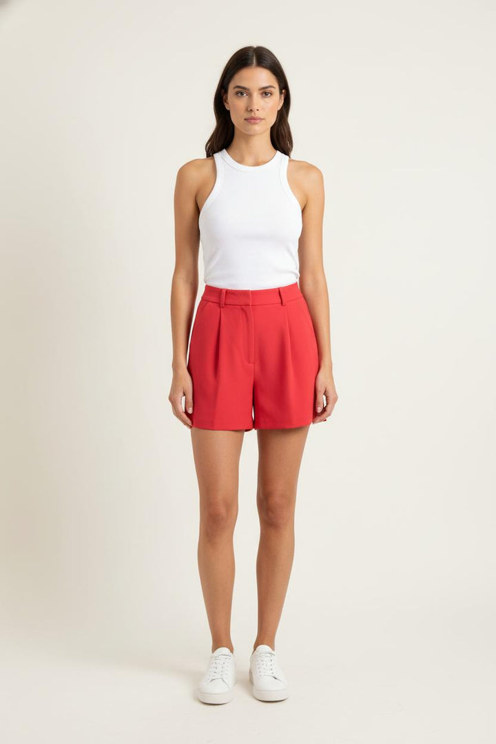 Short Rouge - Taille XS/34 de la marque I.Code | PARAD65636 - Vendu par Paradigme - Image 1