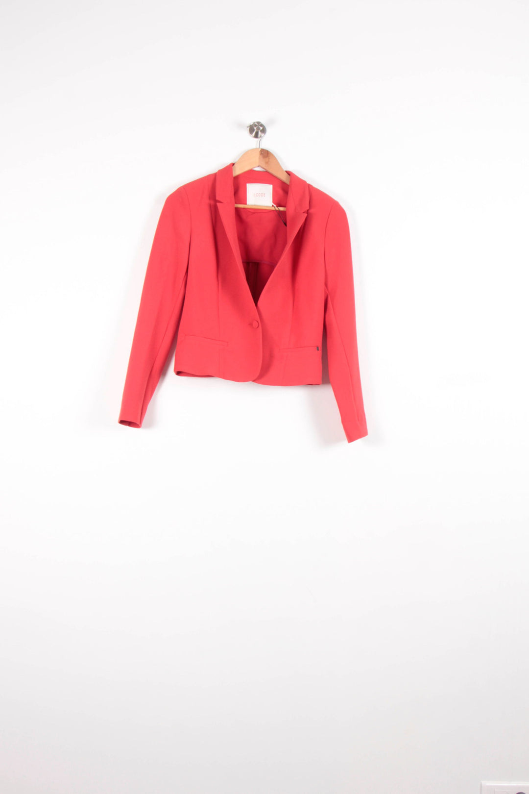 Blazer Rouge - Taille XS/34 de la marque I.Code | PARAD65637 - Vendu par Paradigme - Image 2