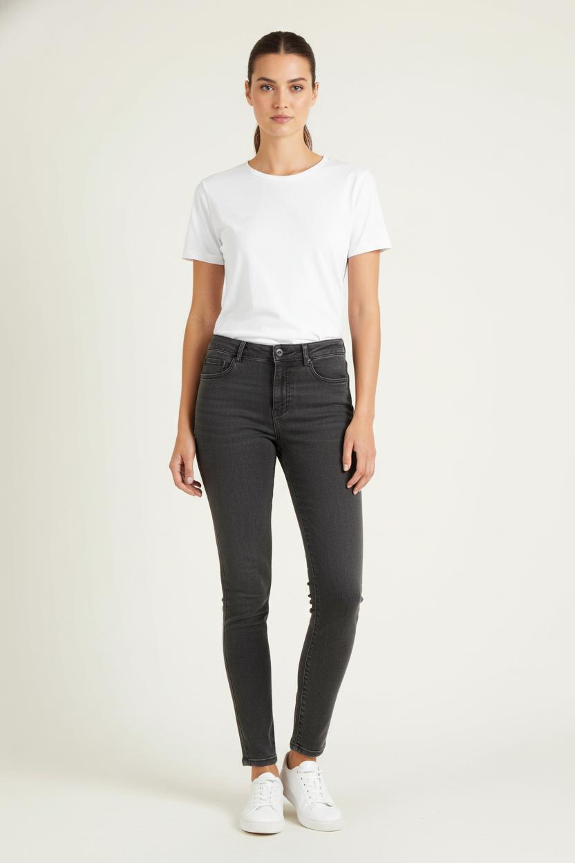 Jean Skinny Noir - Taille S/36 de la marque Maison 123 | PARAD65638 - Vendu par Paradigme - Image 1