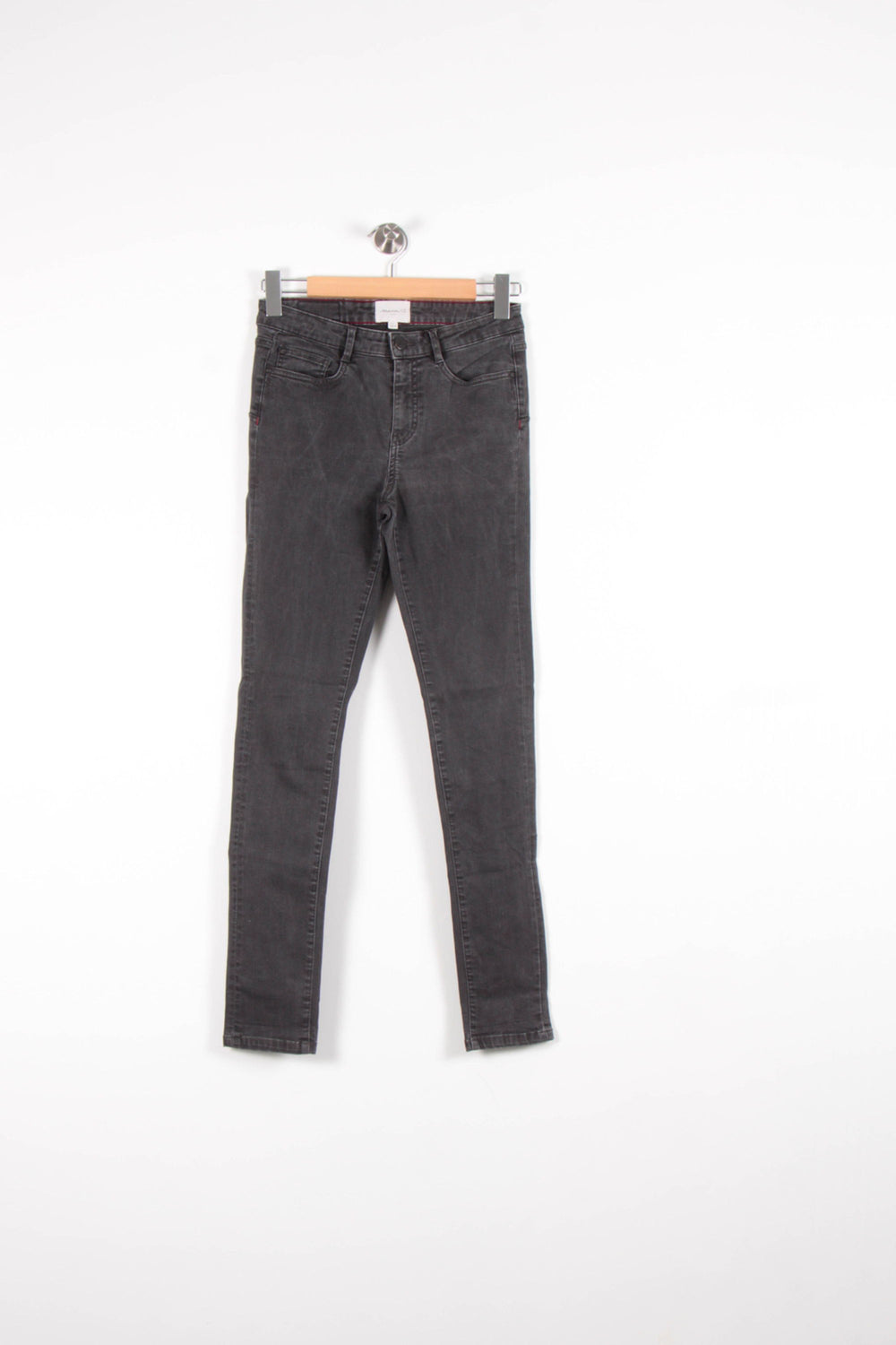 Jean Skinny Noir - Taille S/36 de la marque Maison 123 | PARAD65638 - Vendu par Paradigme - Image 2