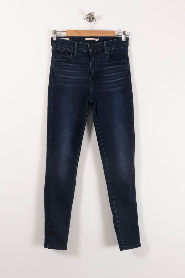 Jean Skinny Bleu - Taille M/38 de la marque Levi's | PARAD65639 - Vendu par Paradigme - Image 2