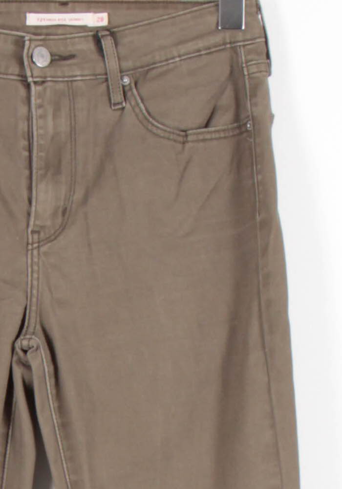 Jean Skinny Vert - Taille M/38 de la marque Levi's | PARAD65640 - Vendu par Paradigme - Image 3