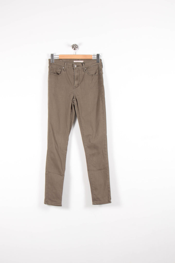 Jean Skinny Vert - Taille M/38 de la marque Levi's | PARAD65640 - Vendu par Paradigme - Image 2