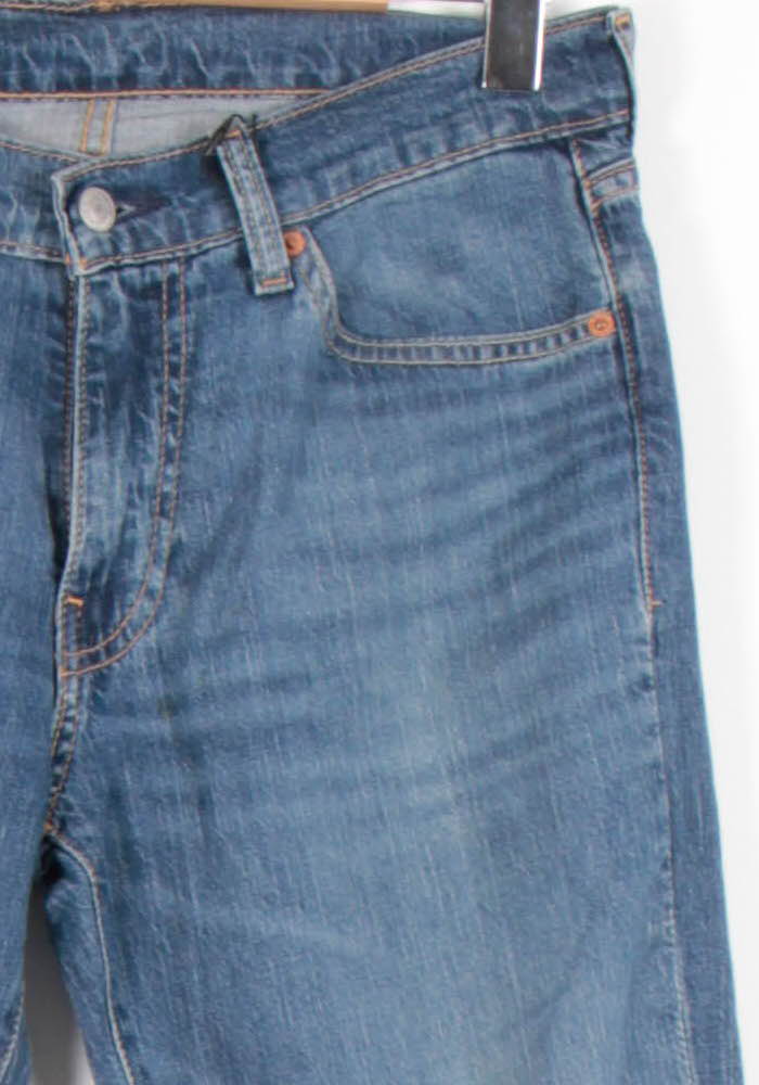 Jean Droit Bleu - Taille L/40 de la marque Levi's | PARAD65641 - Vendu par Paradigme - Image 3