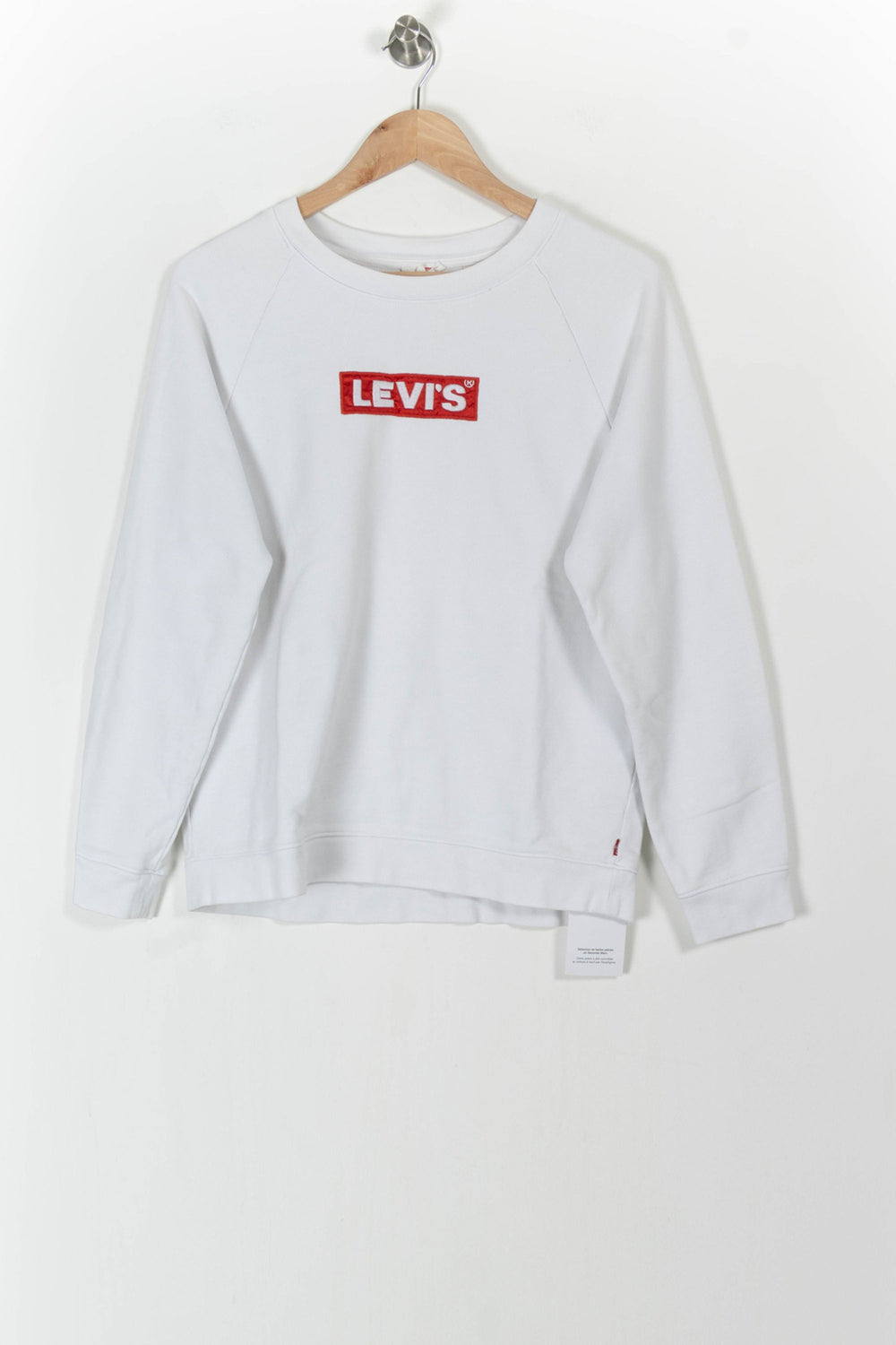Sweatshirt Blanc - Taille S/36 de la marque Levi's | PARAD65642 - Vendu par Paradigme - Image 2