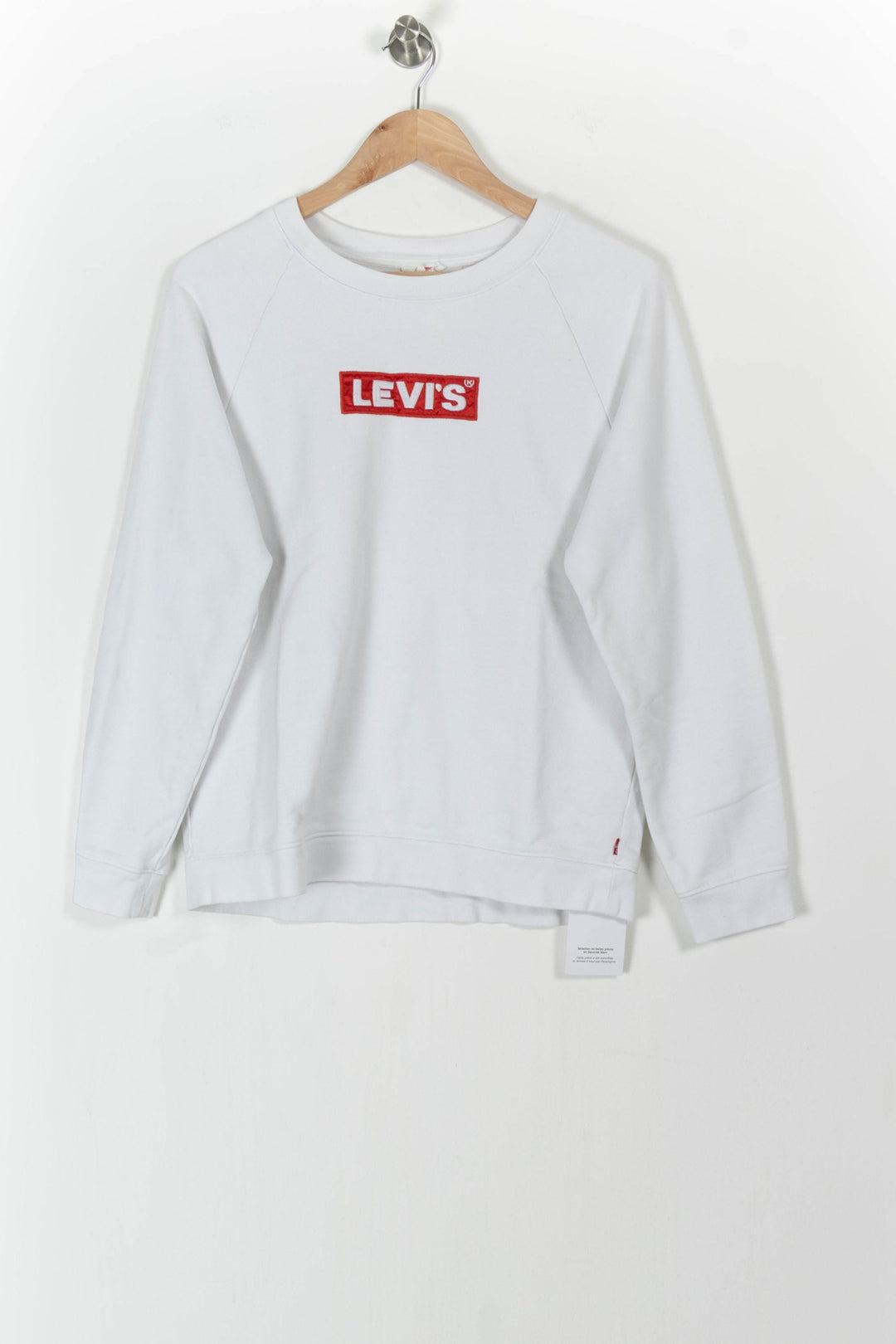 Sweatshirt Blanc - Taille S/36 de la marque Levi's | PARAD65642 - Vendu par Paradigme - Image 2