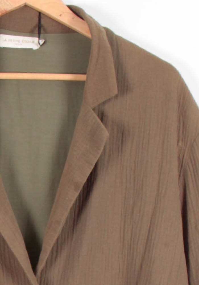 Blazer Vert - Taille S/36 de la marque La Petite Etoile | PARAD65643 - Vendu par Paradigme - Image 3