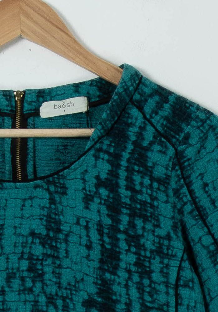 Robe Droite Bleue - Taille S/36 de la marque ba&sh | PARAD65646 - Vendu par Paradigme - Image 3