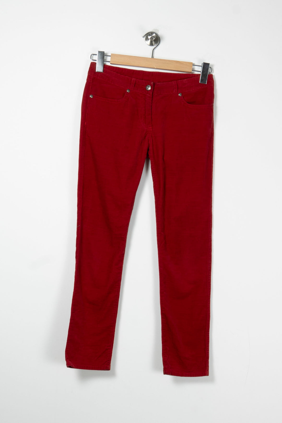 Pantalon Rouge - Taille XS/34 de la marque Claudie Pierlot | PARAD65649 - Vendu par Paradigme - Image 2