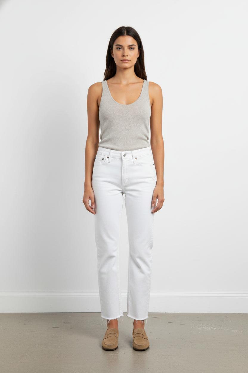 Jean Blanc - Taille XXS/32 de la marque Acne Studios | PARAD65658 - Vendu par Paradigme - Image 1