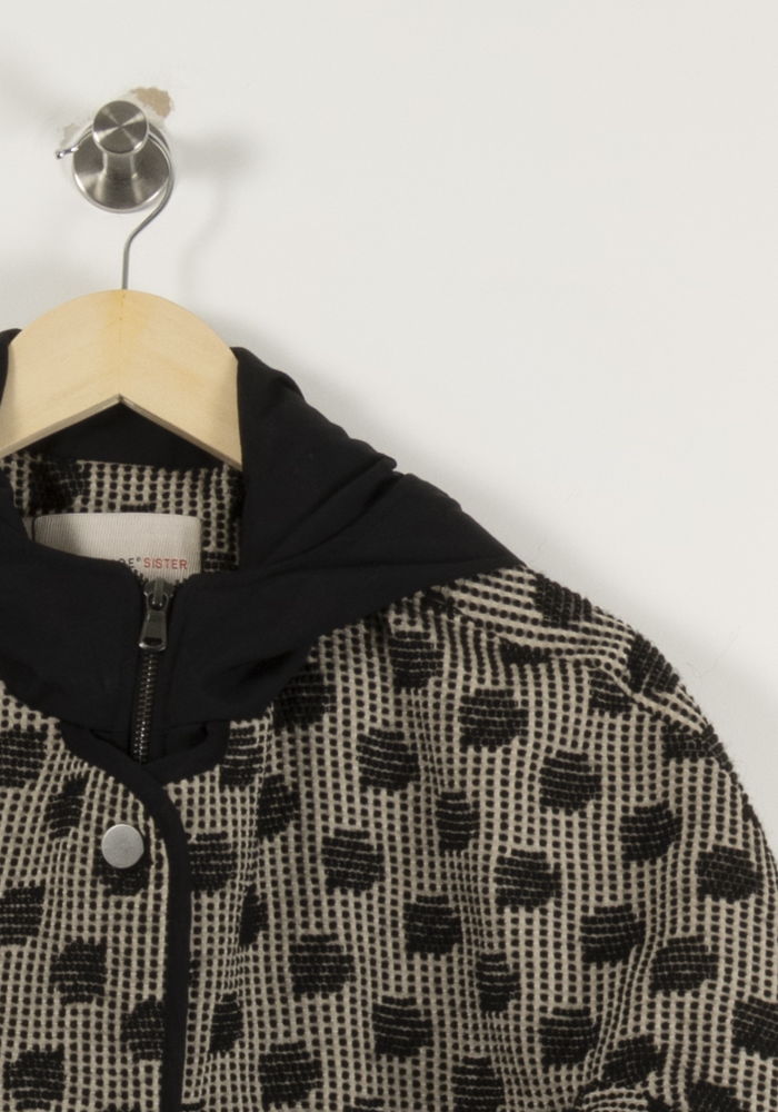 Manteau Noir et Beige - Taille M/38 de la marque Paul & Joe | PARAD65660 - Vendu par Paradigme - Image 3