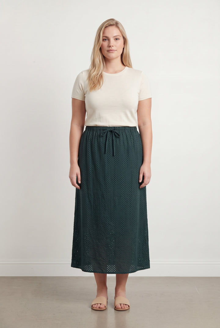 Jupe Longue Verte - Taille XL/42 de la marque Galeries Lafayette | PARAD65664 - Vendu par Paradigme - Image 1