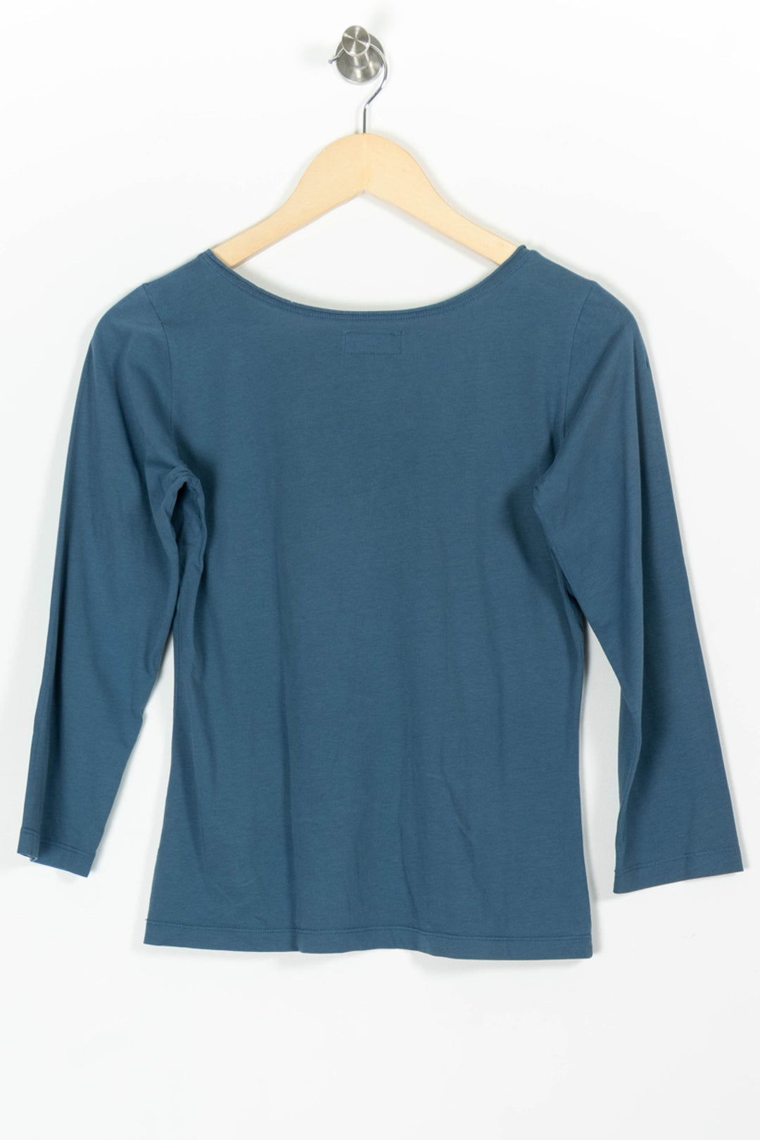 Tee-shirt Manches Longues Bleu - Taille S/36 de la marque Agnès b. | PARAD65668 - Vendu par Paradigme - Image 4
