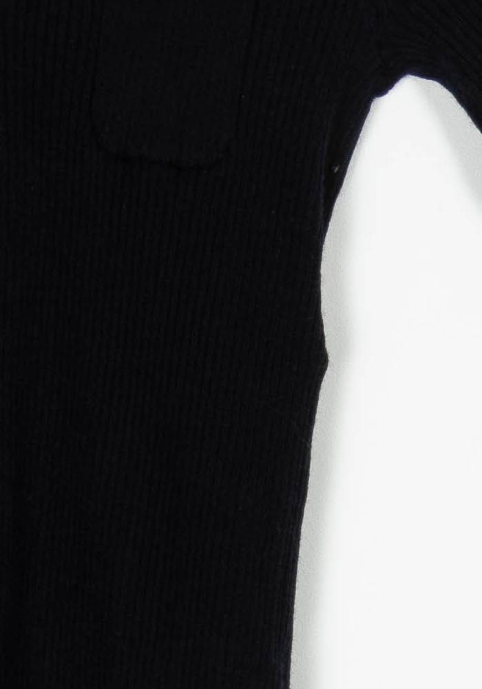 Polo Noir - Taille S/36 de la marque Tara Jarmon | PARAD65670 - Vendu par Paradigme - Image 3