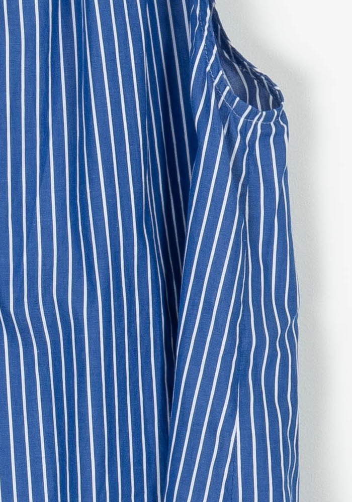 Robe Midi Bleu et Blanc - Taille S/36 de la marque Balzac Paris | PARAD65674 - Vendu par Paradigme - Image 3