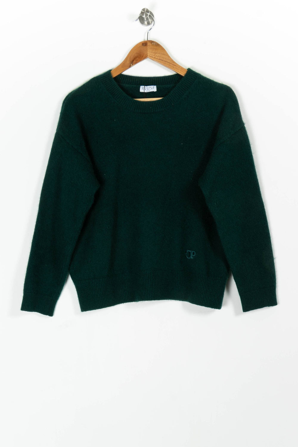 Pull Vert - Taille M/38 de la marque Claudie Pierlot | PARAD65678 - Vendu par Paradigme - Image 2
