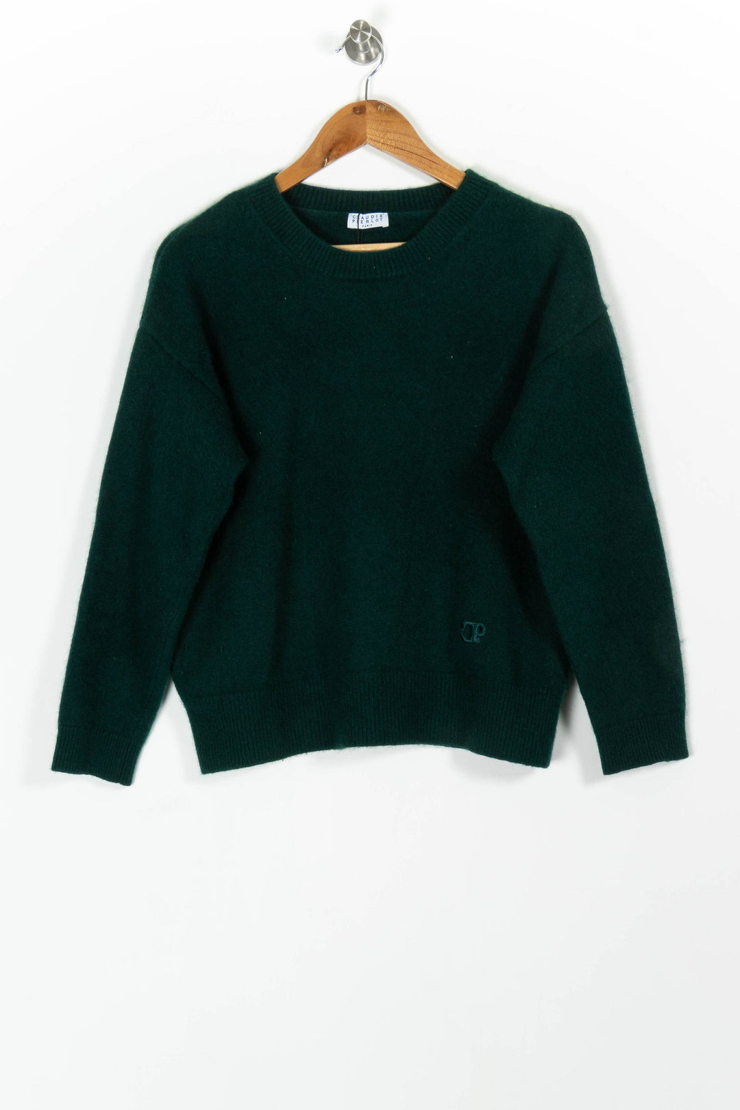Pull Vert - Taille M/38 de la marque Claudie Pierlot | PARAD65678 - Vendu par Paradigme - Image 2
