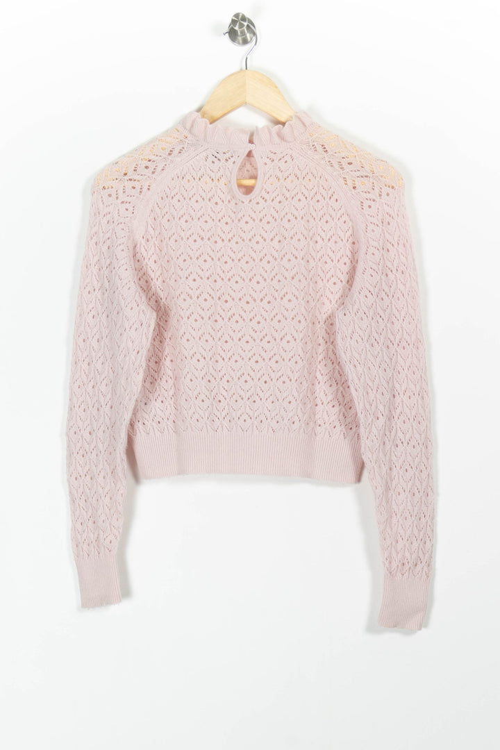 Pull Rose - Taille M/38 de la marque Maje | PARAD65682 - Vendu par Paradigme - Image 4