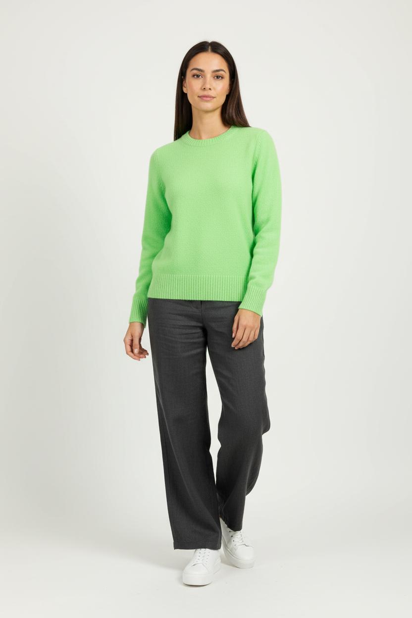 Pull Col Rond Vert - Taille S/36 de la marque From Future | PARAD65683 - Vendu par Paradigme - Image 1