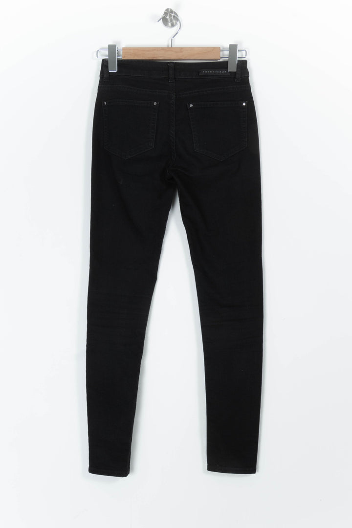 Jean Skinny Noir - Taille S/36 de la marque Claudie Pierlot | PARAD65687 - Vendu par Paradigme - Image 4