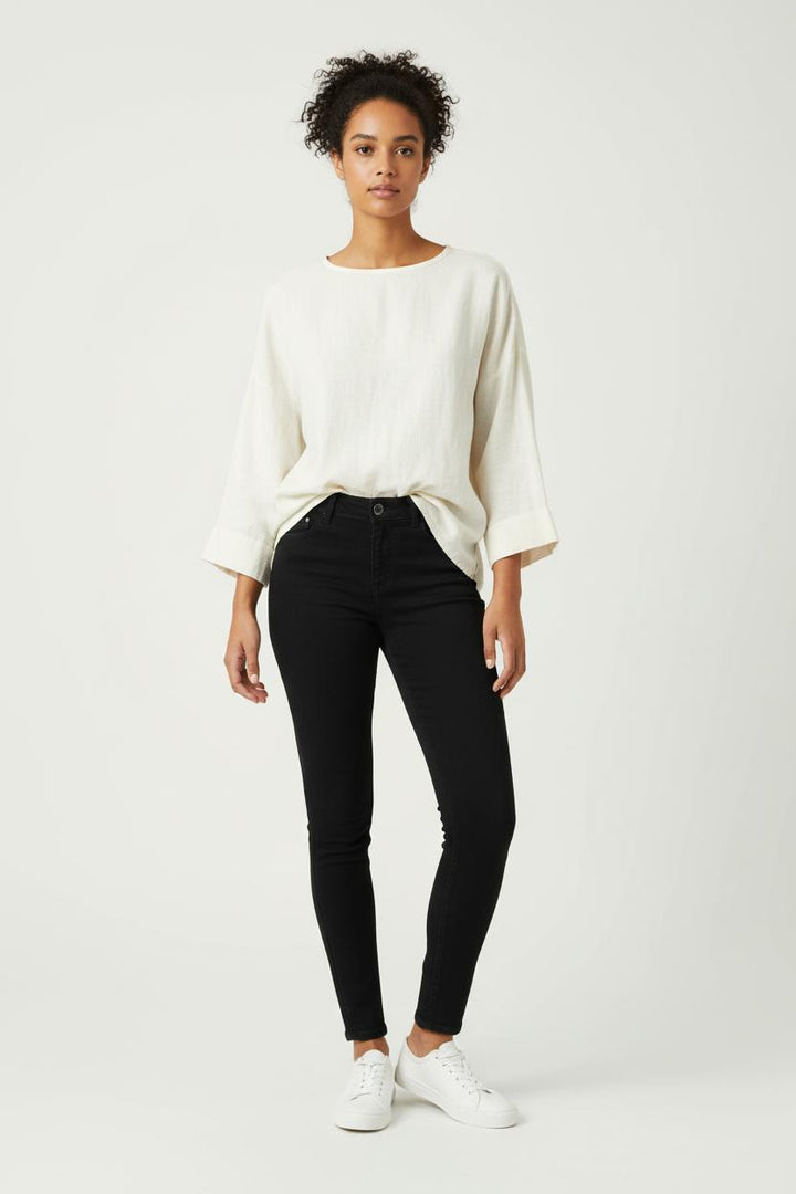 Jean Skinny Noir - Taille S/36 de la marque Claudie Pierlot | PARAD65687 - Vendu par Paradigme - Image 1
