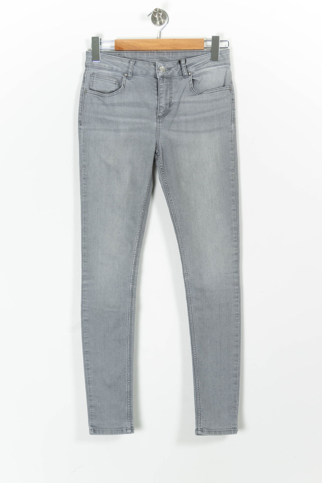 Jean Skinny Gris - Taille M/38 de la marque Claudie Pierlot | PARAD65688 - Vendu par Paradigme - Image 2