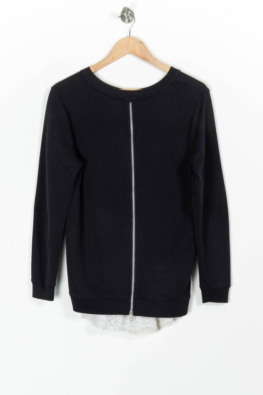 Sweat bleu et blanc - Taille M/38 de la marque Claudie Pierlot | PARAD65693 - Vendu par Paradigme - Image 4