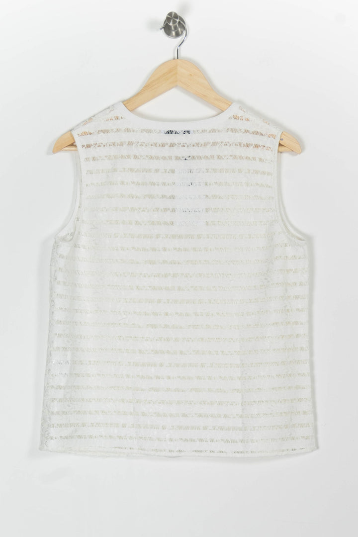 Débardeur Blanc - Taille XL/42 de la marque ZAPA | PARAD65698 - Vendu par Paradigme - Image 4