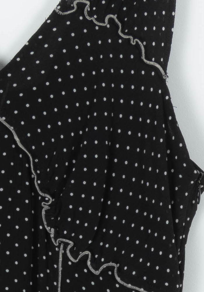 Robe Midi Noire à Pois Blancs - Taille XXXL/46 de la marque Gerard Darel | PARAD65700 - Vendu par Paradigme - Image 3