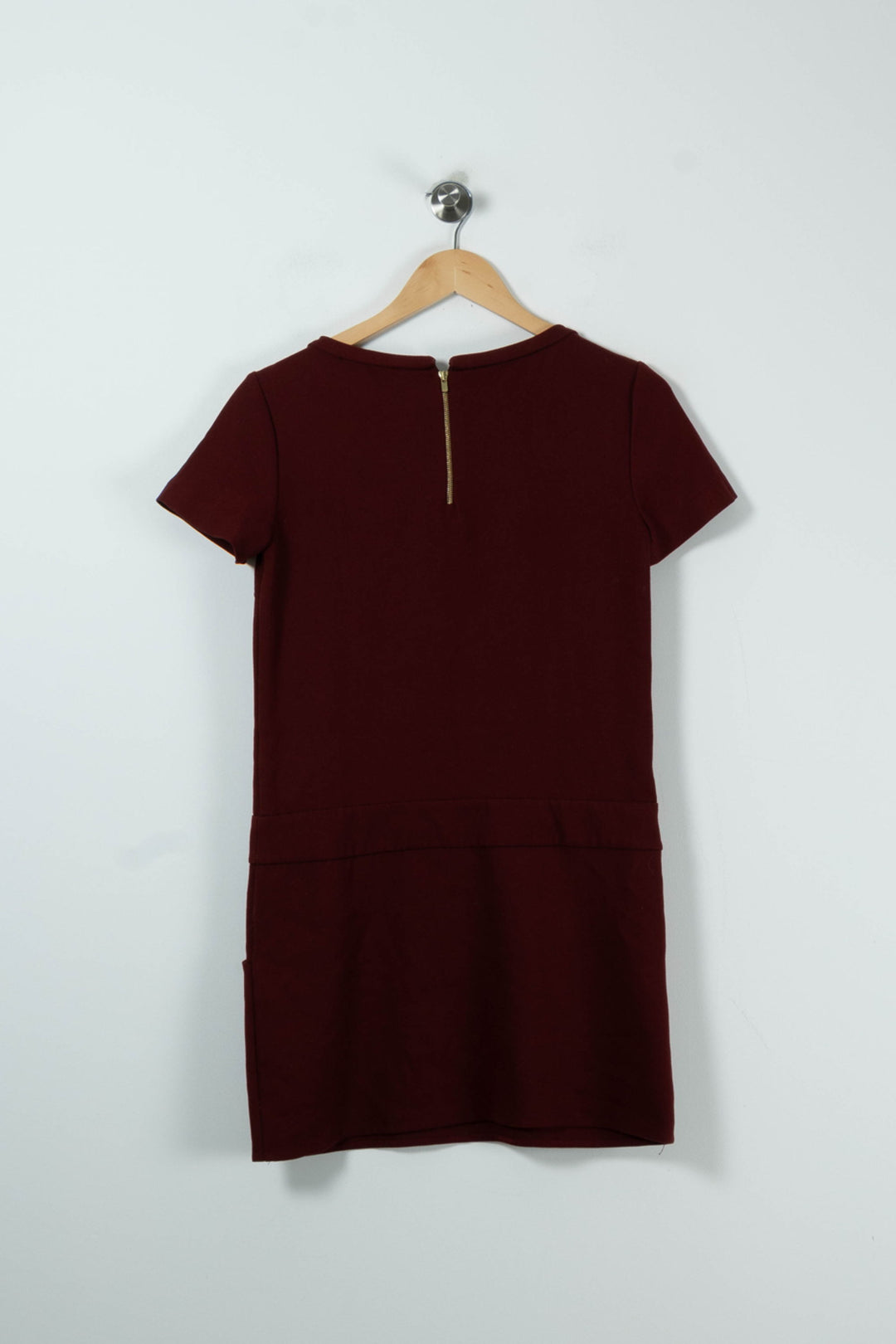 Robe Courte Bordeaux - Taille S/36 de la marque Maje | PARAD65703 - Vendu par Paradigme - Image 2