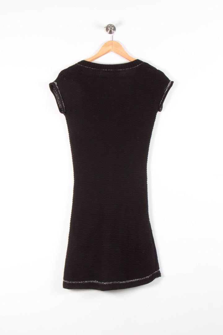 Robe Pull Noire - Taille S/36 de la marque Bérénice | PARAD65711 - Vendu par Paradigme - Image 4