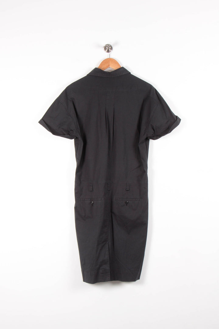 Robe Chemise Noire - Taille M/38 de la marque Comptoir des Cotonniers | PARAD65714 - Vendu par Paradigme - Image 4