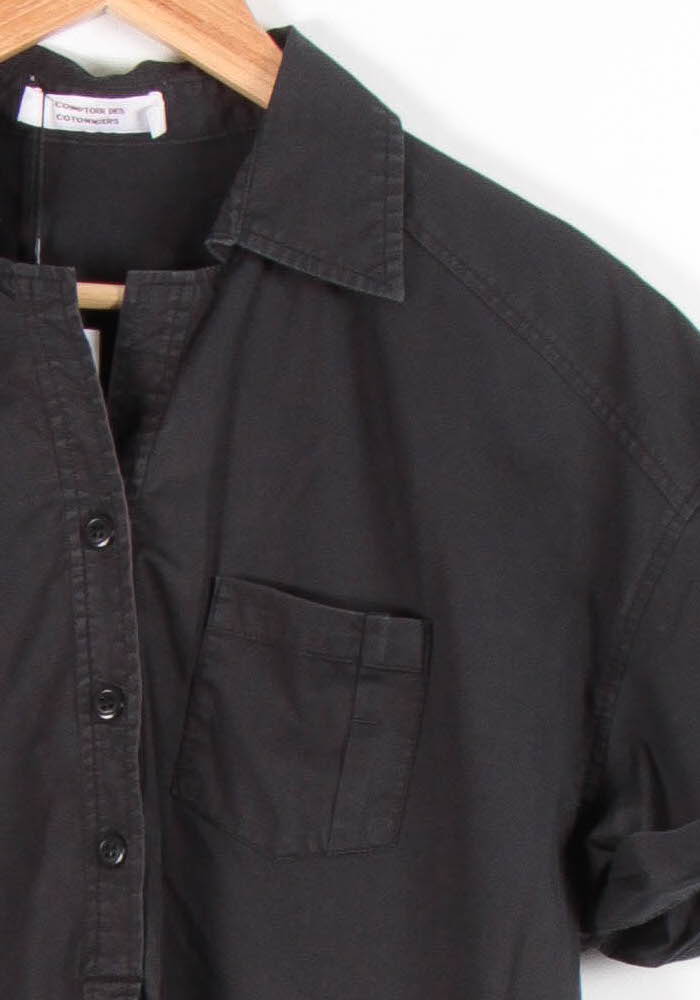 Robe Chemise Noire - Taille M/38 de la marque Comptoir des Cotonniers | PARAD65714 - Vendu par Paradigme - Image 3