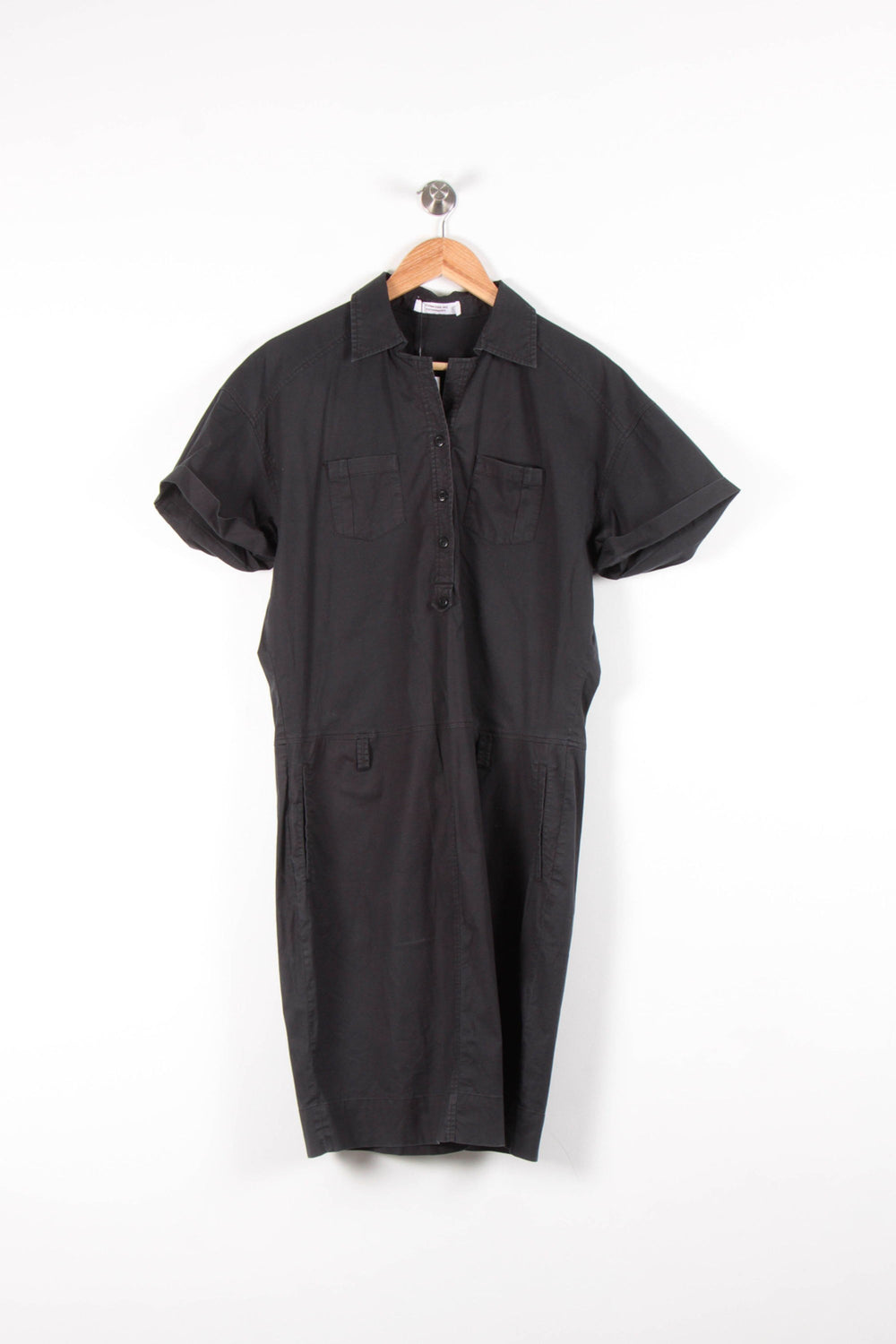 Robe Chemise Noire - Taille M/38 de la marque Comptoir des Cotonniers | PARAD65714 - Vendu par Paradigme - Image 2